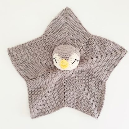 Doudou crochet Pingüi
