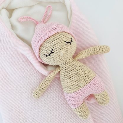 Muñeco Crochet Baby Chloé - Imagen 2
