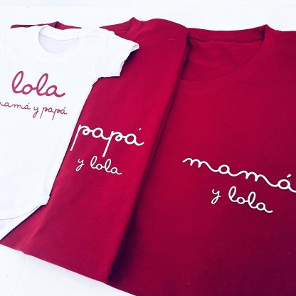 Body nin@ y Camisetas mamá y papá... - Imagen 2
