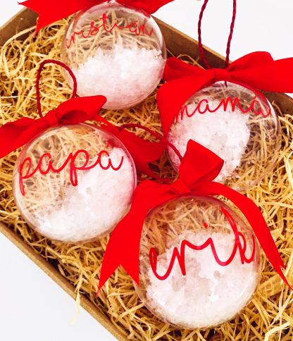 Bola Navidad Red Christmas