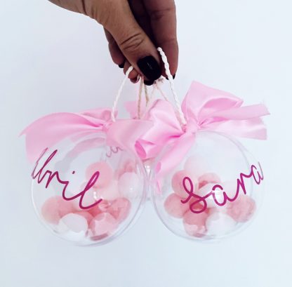 Bola Navidad Pink Christmas