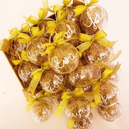 Bola Navidad Double Gold Christmas - Imagen 2