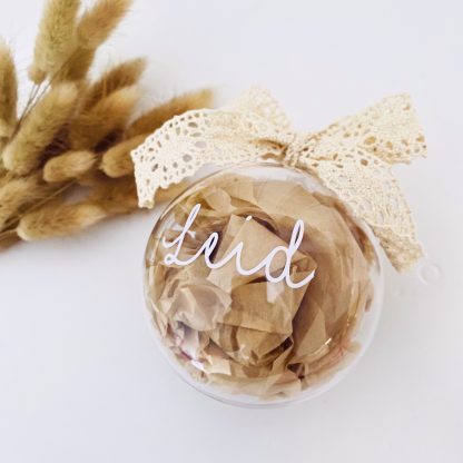 Bola Navidad Creme Christmas