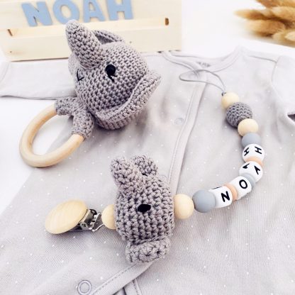Cajita Personalizada Grey Elephant - Imagen 3