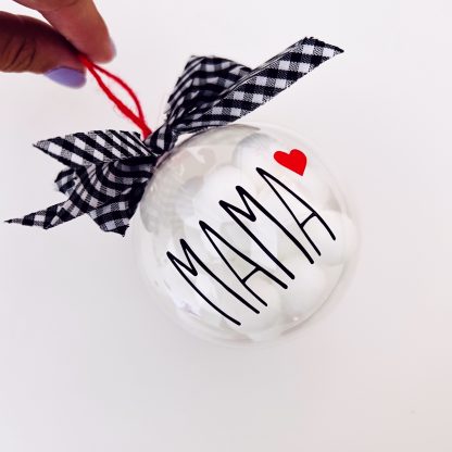 Bola Navidad Black vichy