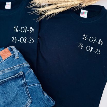 Pack de Camisetas Personalizadas Date para Papá e Hijo/a 🎉