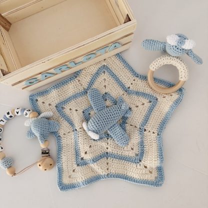 Cajita Personalizada blue plane